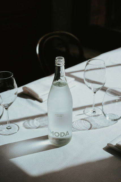 pure water image on table