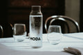 carafe on table